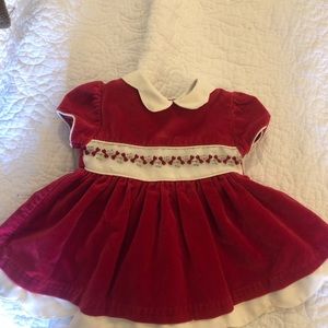 Velvet Baby Girl Dress